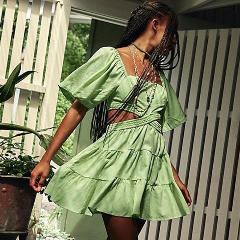 Free People Cross of Sunlight Dress